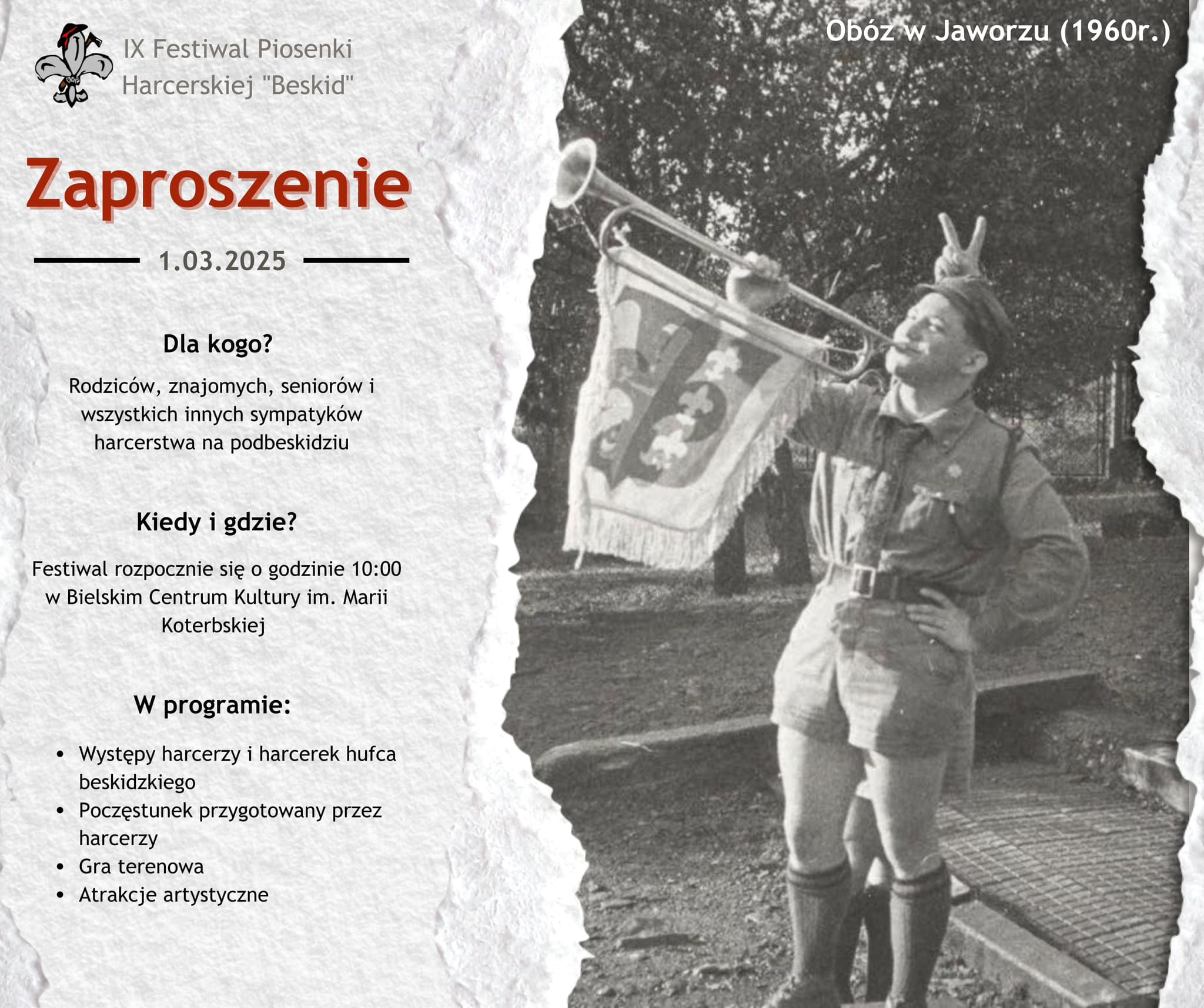 IX Festiwal Piosenki Harcerskiej “Beskid”